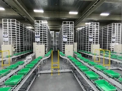 Rotary piece sorters D
