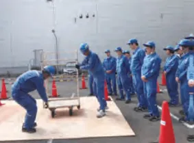 Forklift inspection training