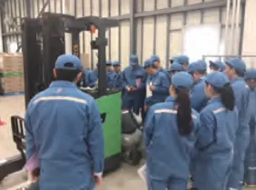 Hand cart training