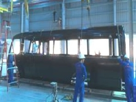 Production line for automobile(bus)(India)