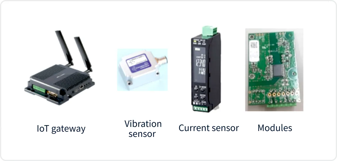 Sensors for factory equipment