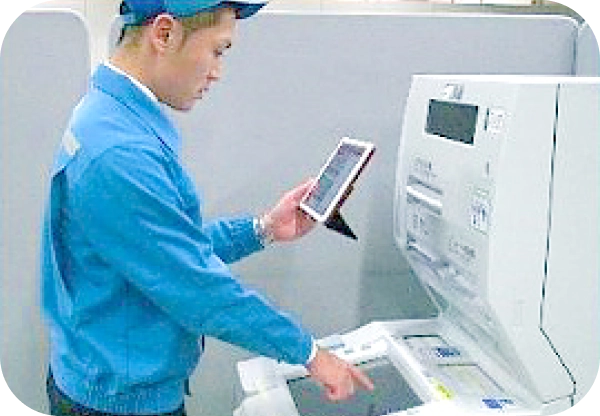 エンジニアドライバーによるオンサイト対応