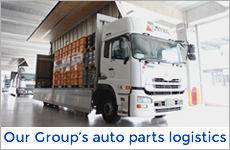 Our Group's auto parts logistics