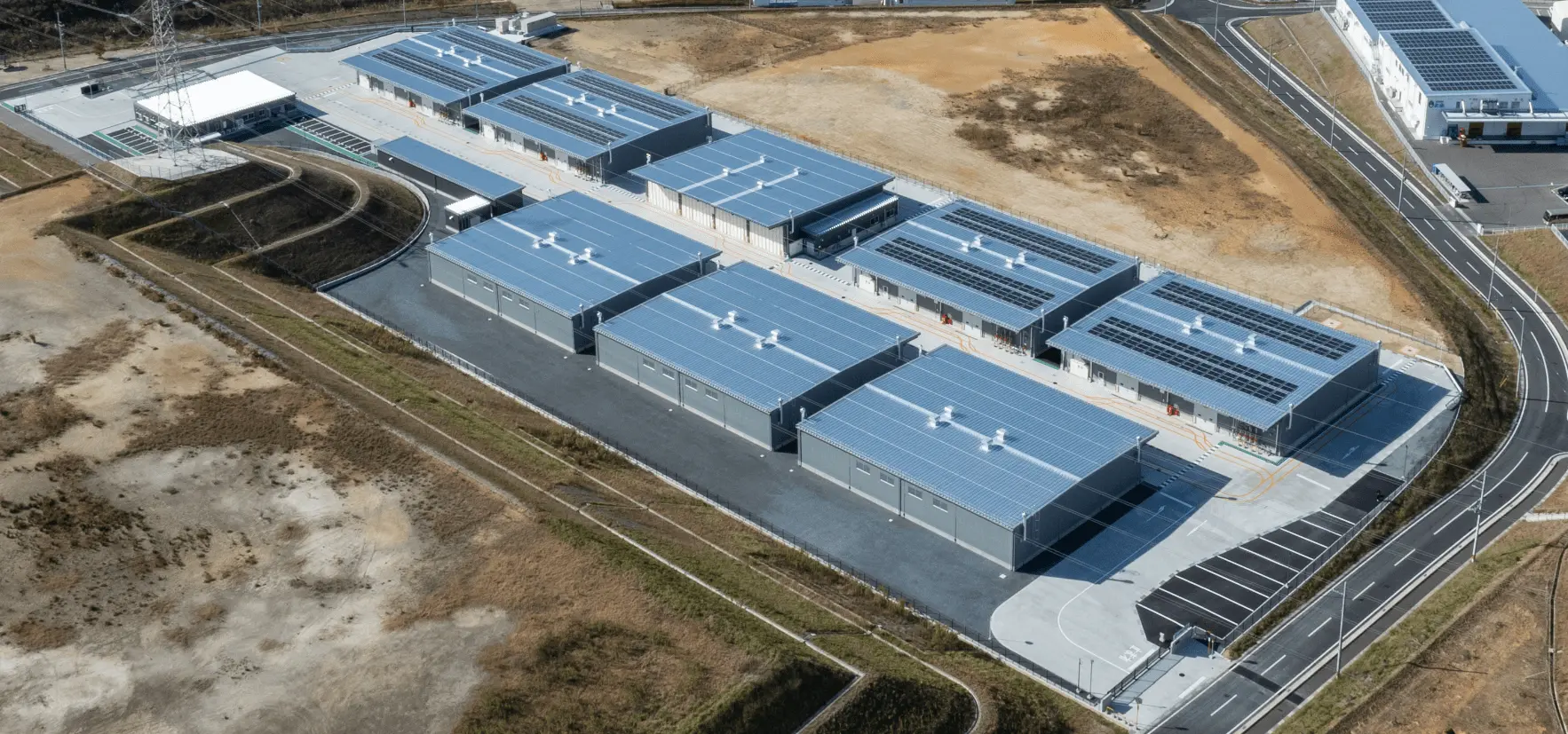 関西物流センター亀岡 航空写真