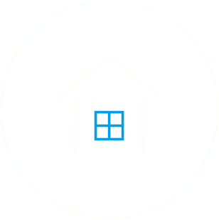 借上げ社宅制度を表すイラストアイコン