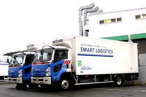 High quality delivery networks of pharmaceutical products with dedicated vehicles or other own trucks