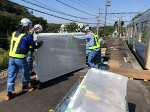 Loading onto cars