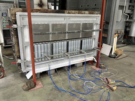 Fire resistance test