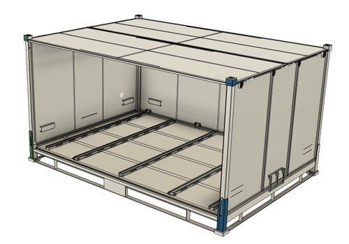 Large Type (front double-door panel)