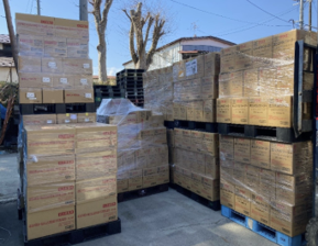 Donation of disaster stockpiles