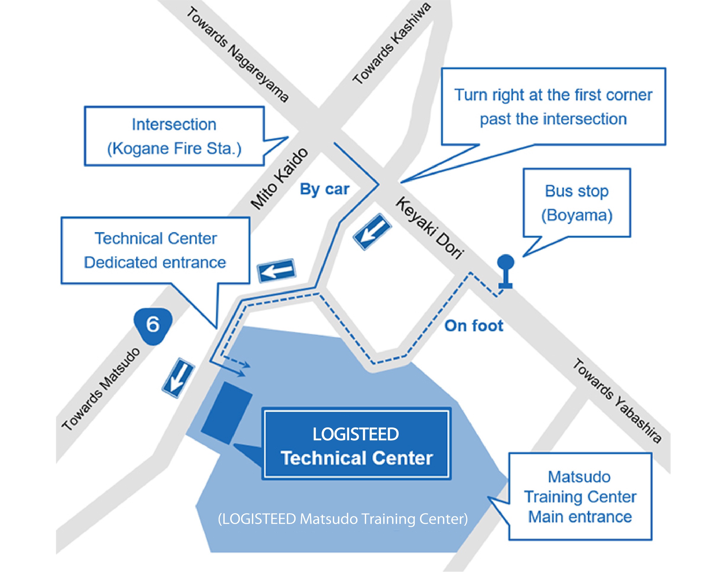 Location of Technical Center