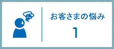 お客さまの悩み１