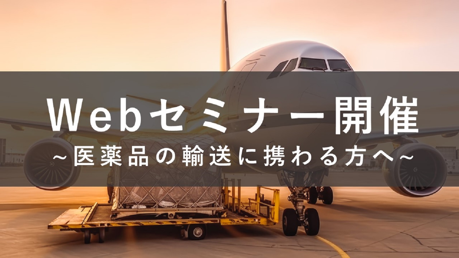 医薬品の国際輸送について解説！
～温度管理の基礎から実践まで～