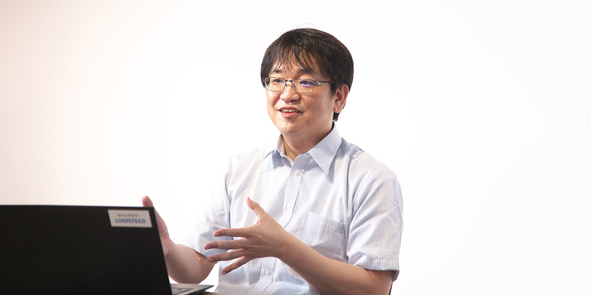 日立物流 デジタルビジネス推進部 部長補佐 半澤康弘氏
