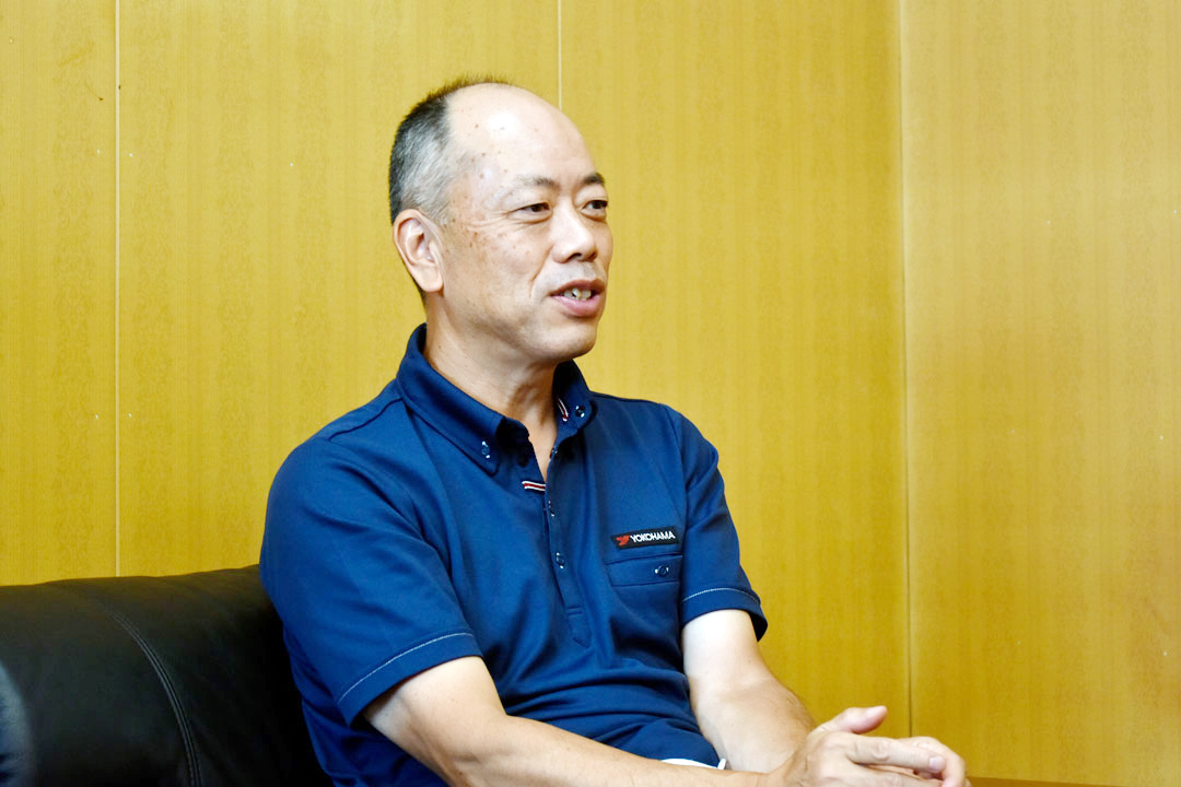 丸新運輸株式会社 代表取締役社長 二宮氏