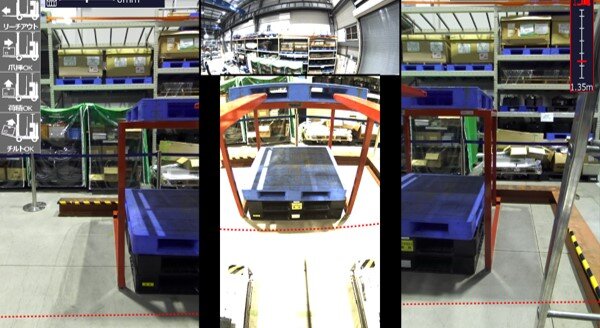 AR and Camera Feeds on the Control Console 1