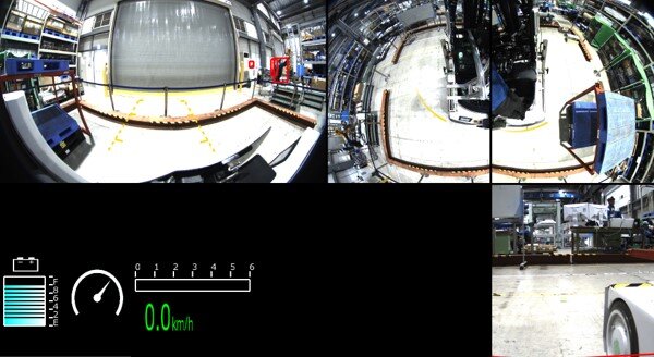 AR and Camera Feeds on the Control Console 2