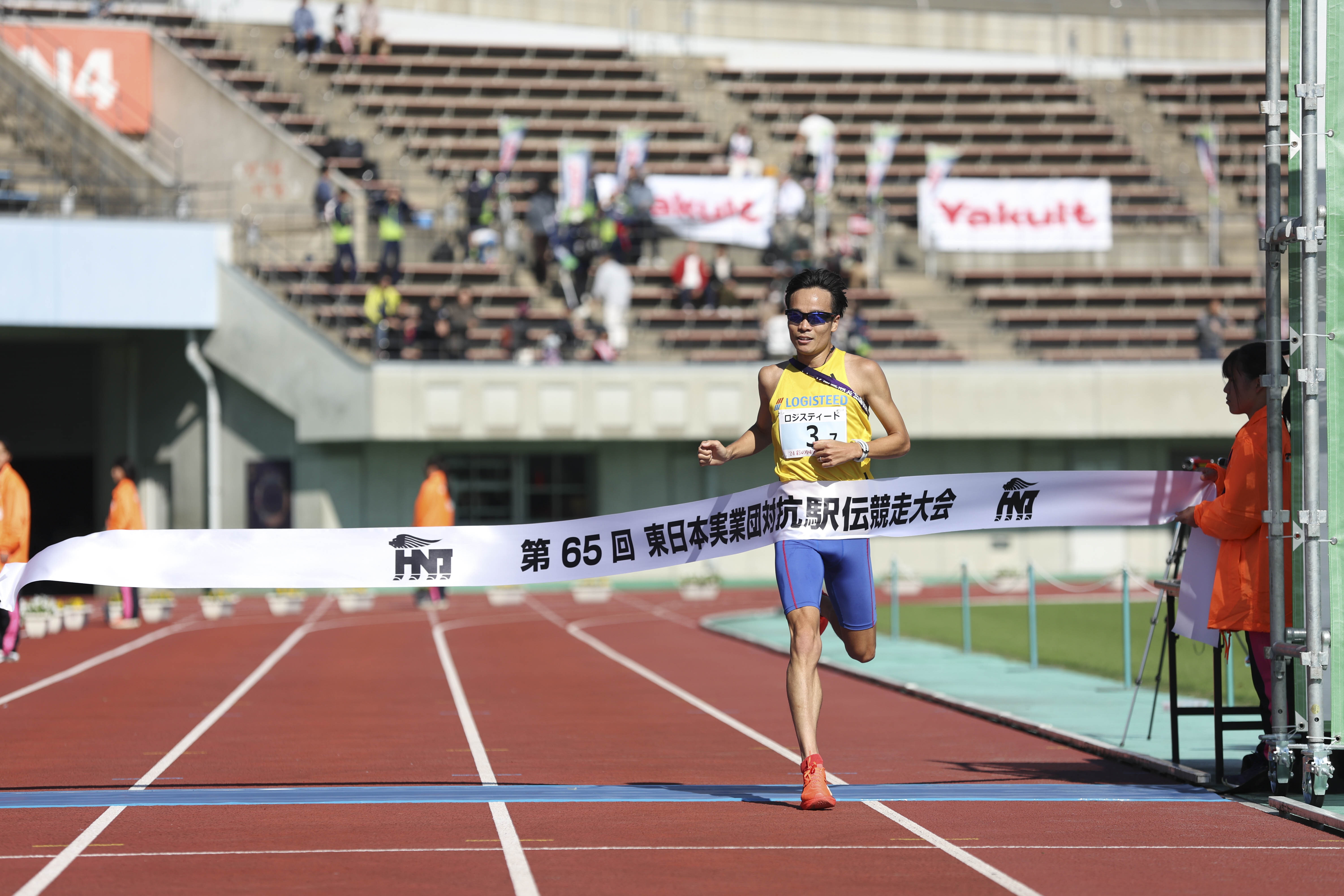 ゴール（7区　牟田選手）