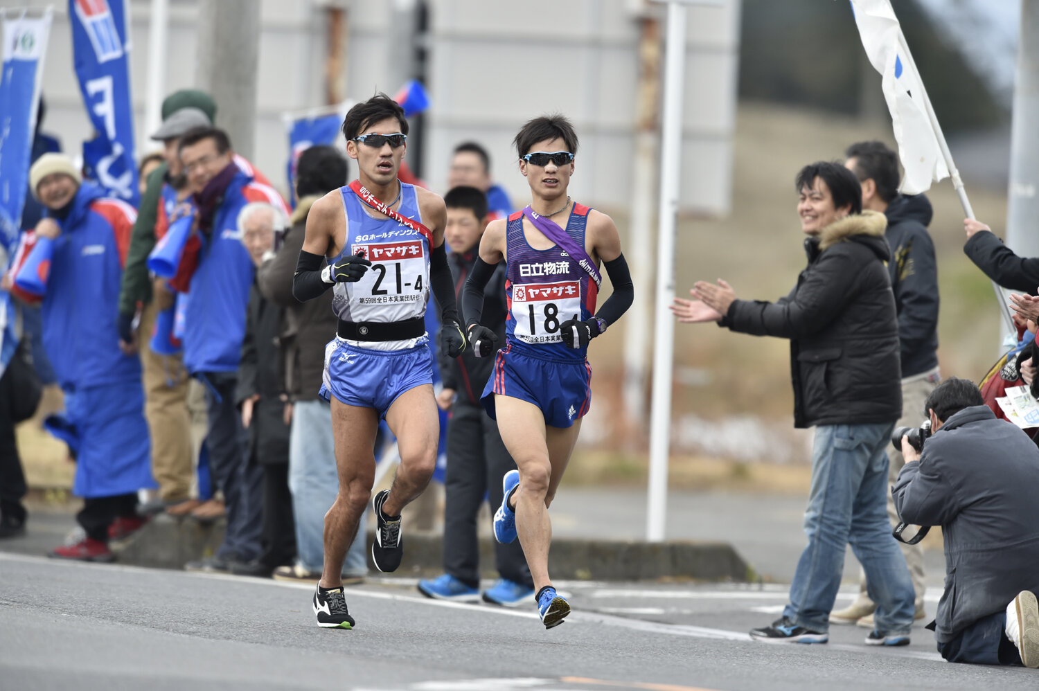 4区　山岸選手