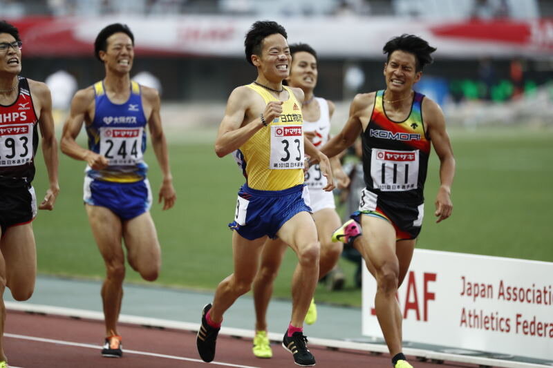 1500m　本選　牟田選手