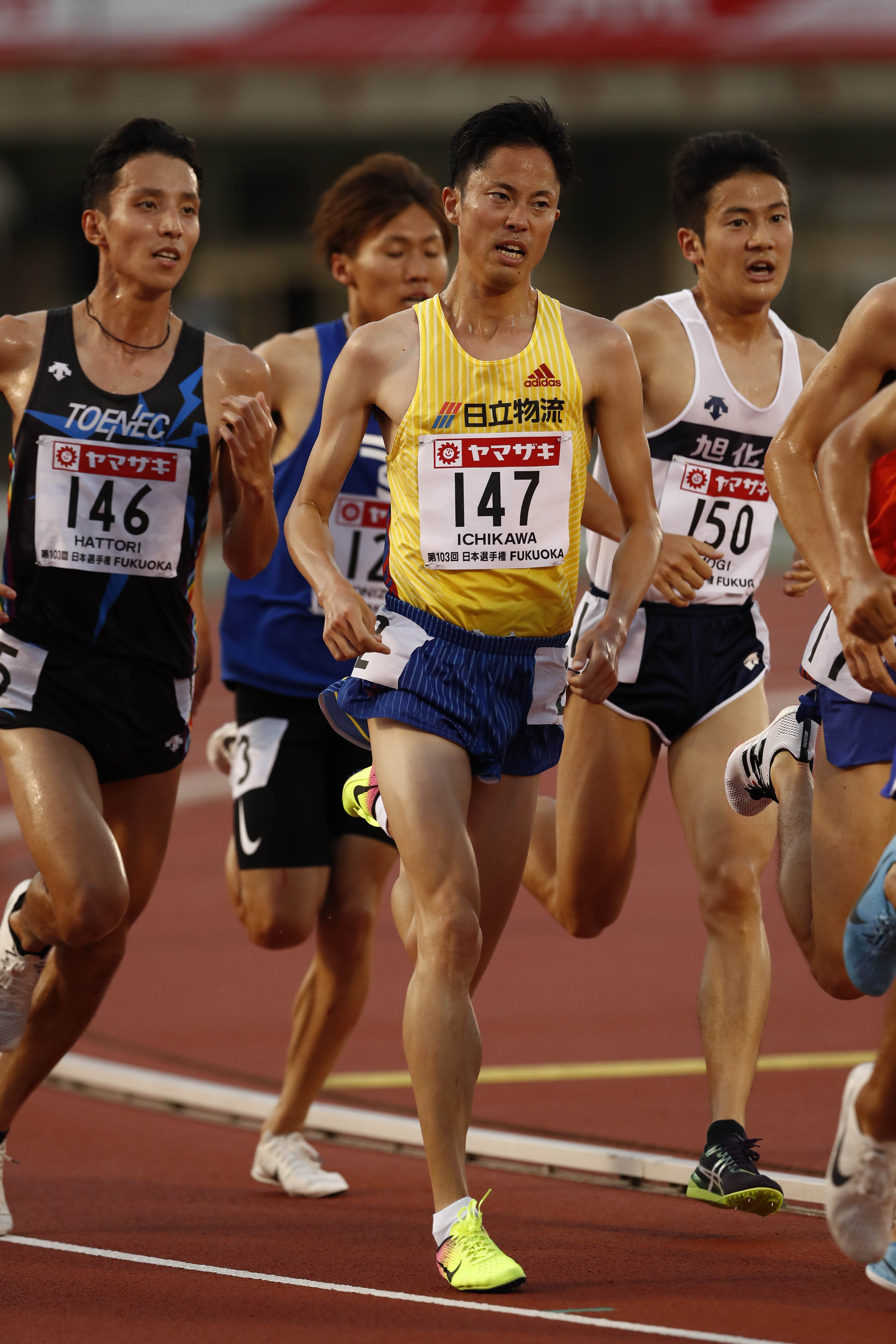 5000m 市川選手