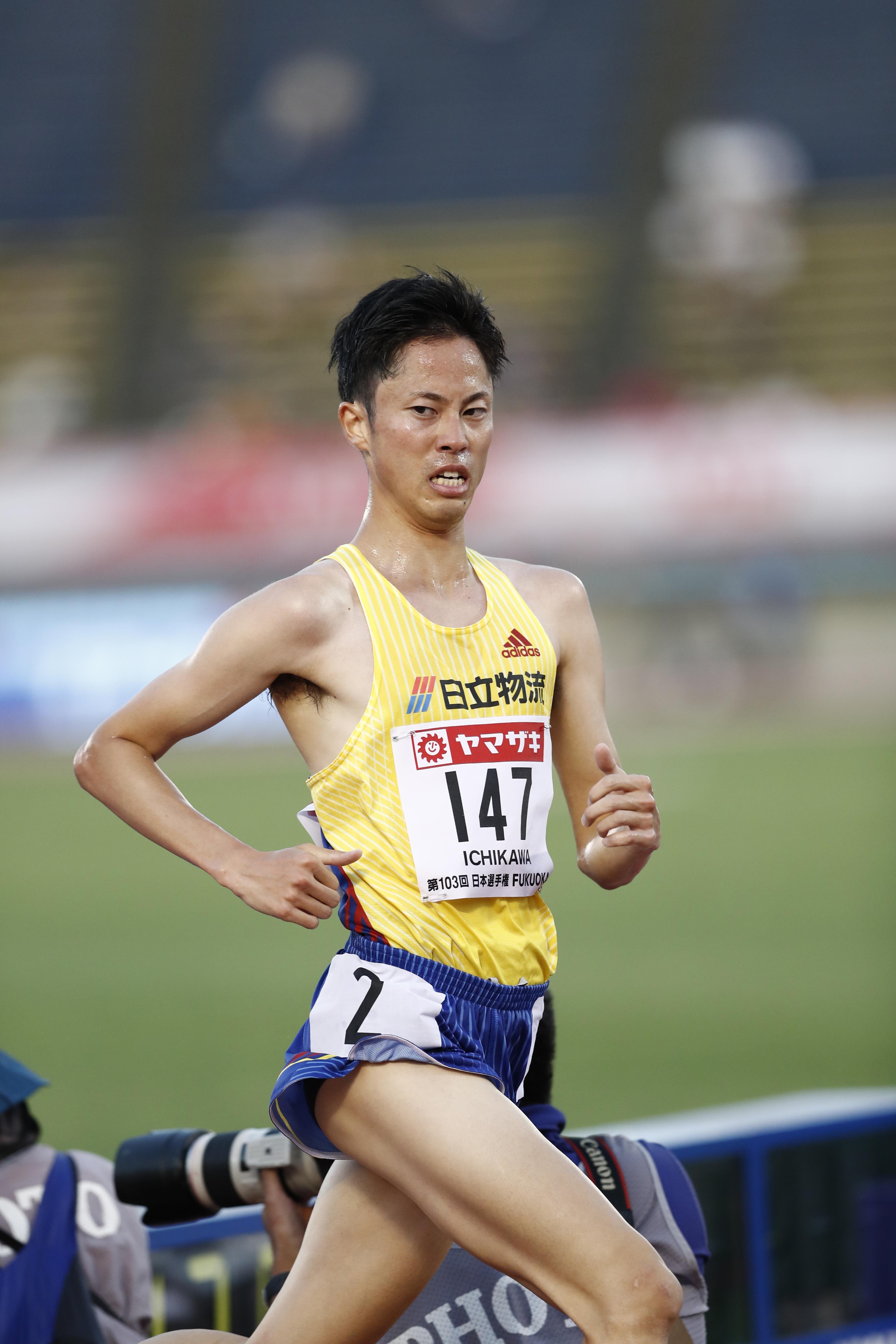 5000m 市川選手