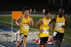 藤本選手(No25)、前田選手(No31)、ﾘﾁｬｰﾄﾞ選手(No21)
