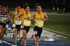 北村選手(No22)、細谷選手(No29)、山谷選手(No27)