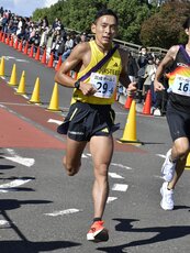 混成チーム6区 市田選手