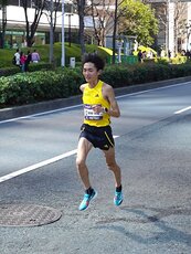 残り1㎞　平林選手