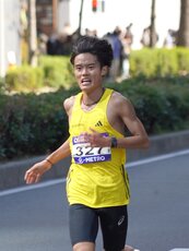 残り1㎞　四釜選手