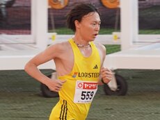 レース中盤まで落ち着いたレース運びを見せた藤本選手