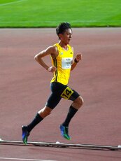 富田選手③（5000m）