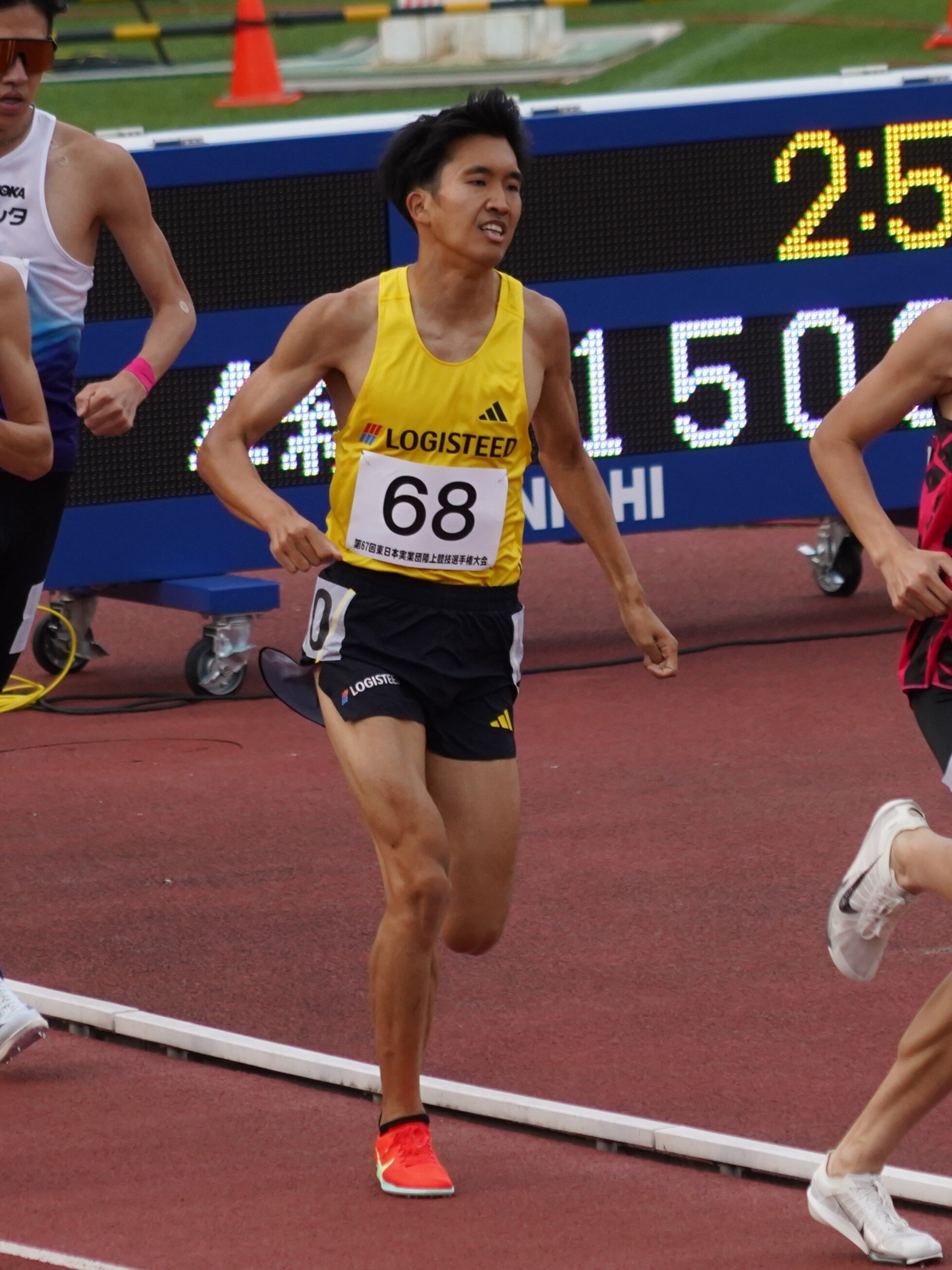 1500mに出場した石塚選手
