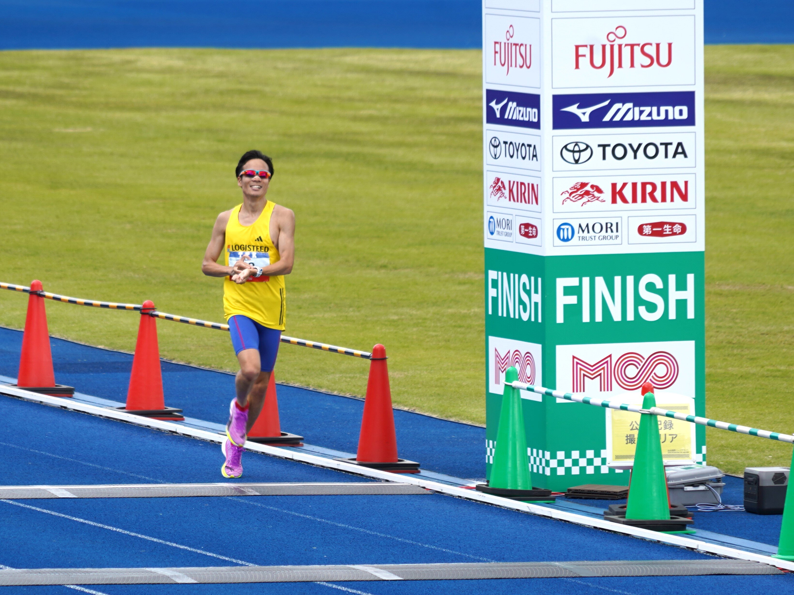 7位フィニッシュ牟田選手