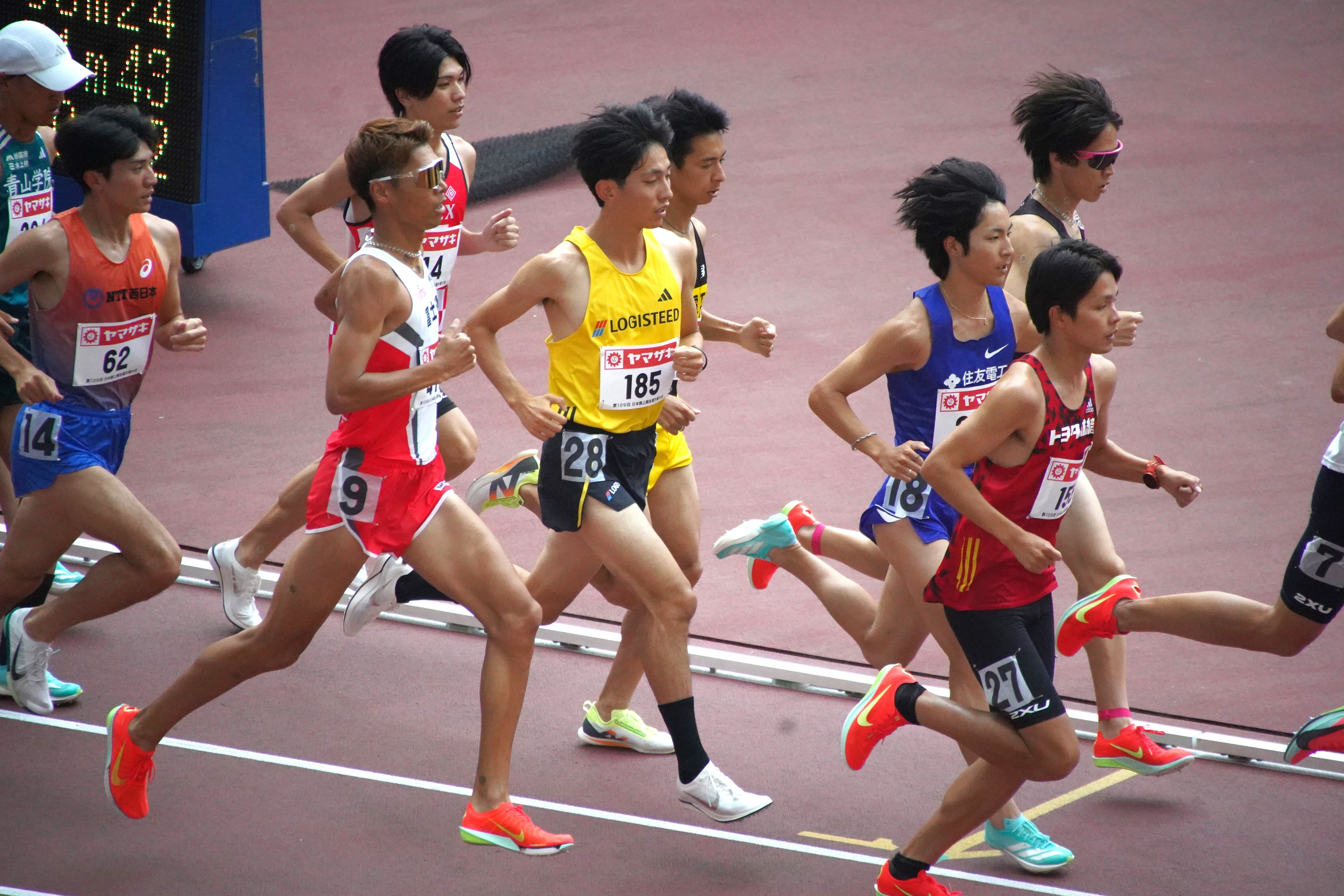 予選2組　富田選手