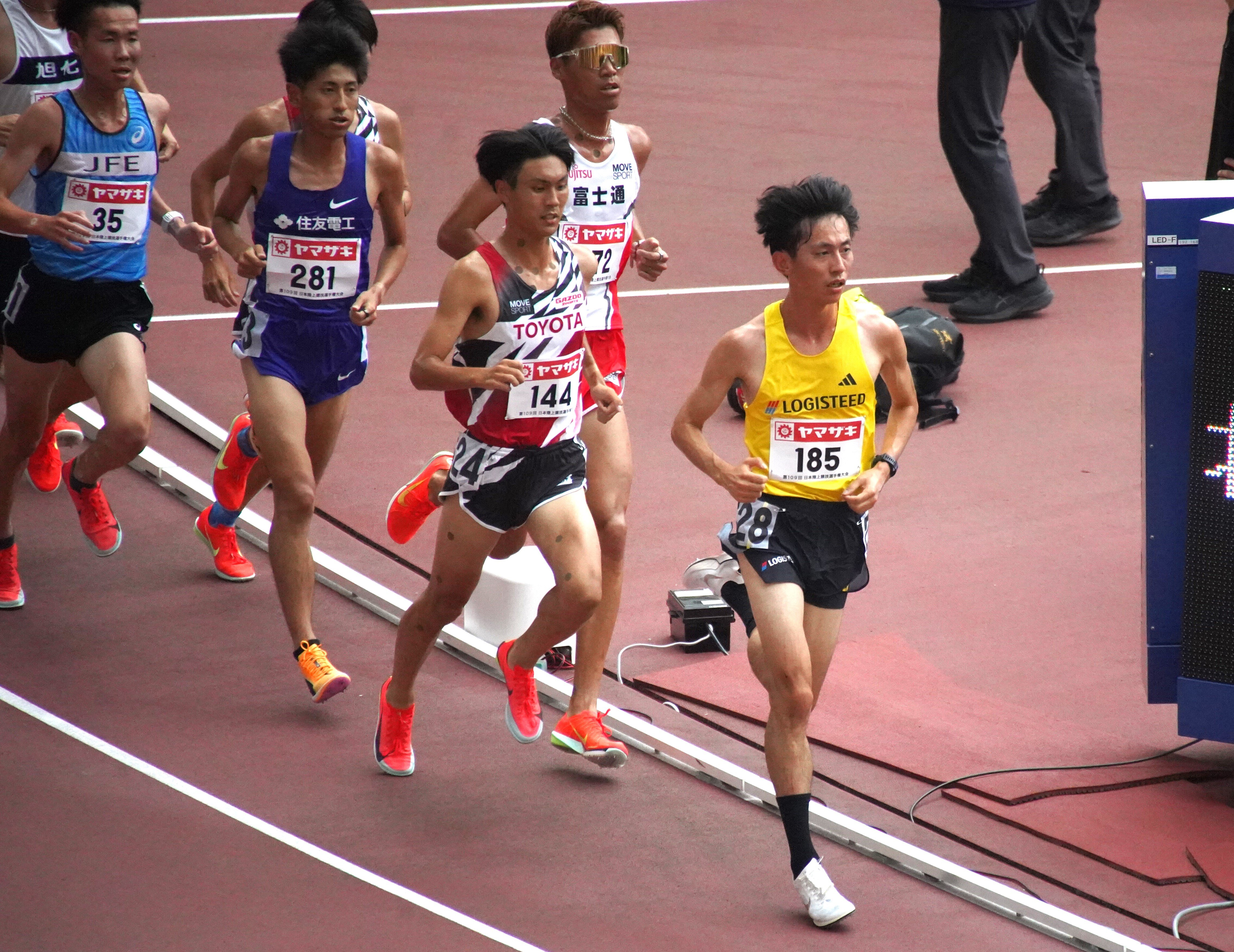 富田選手③