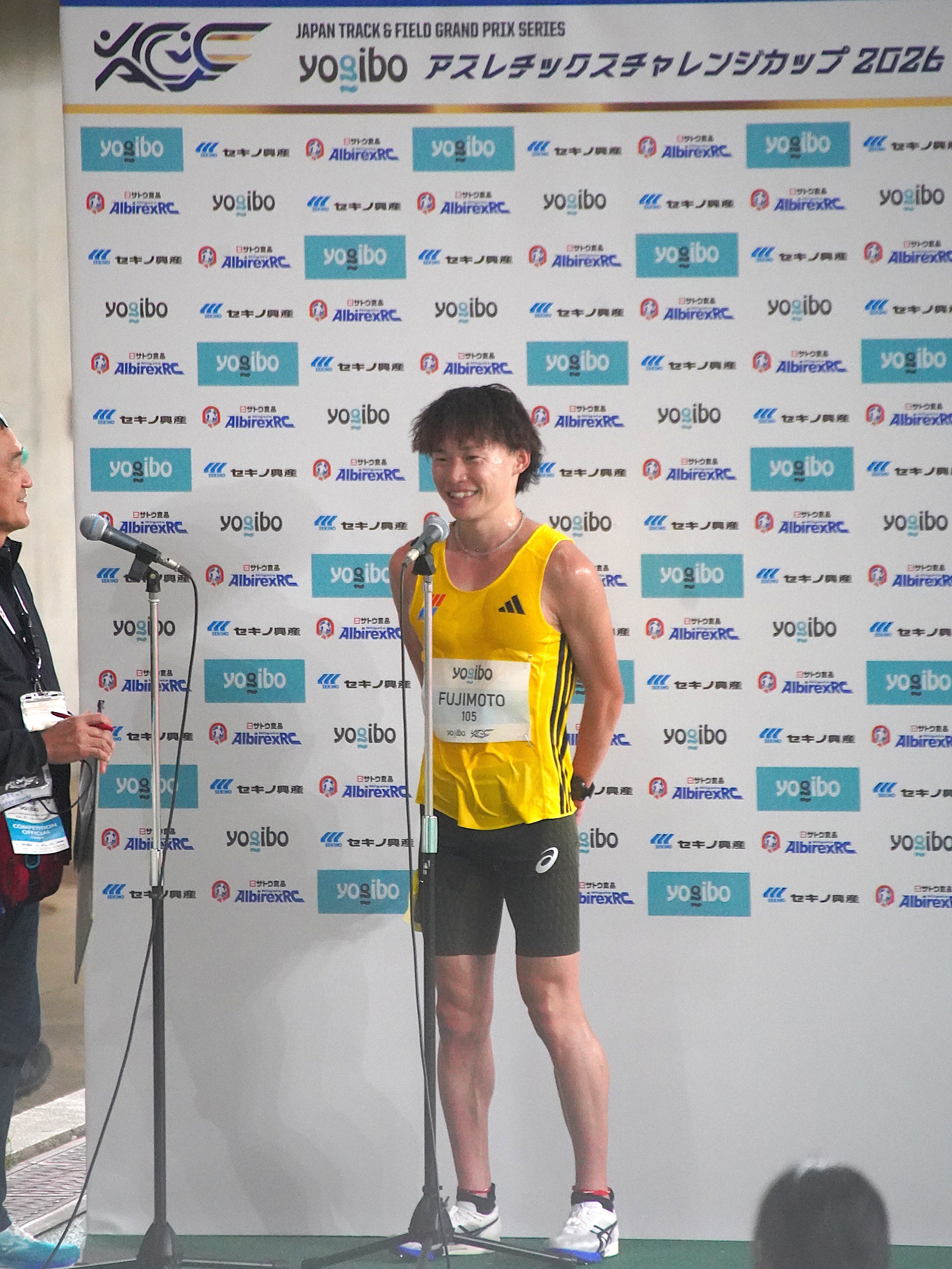 藤本選手インタビュー