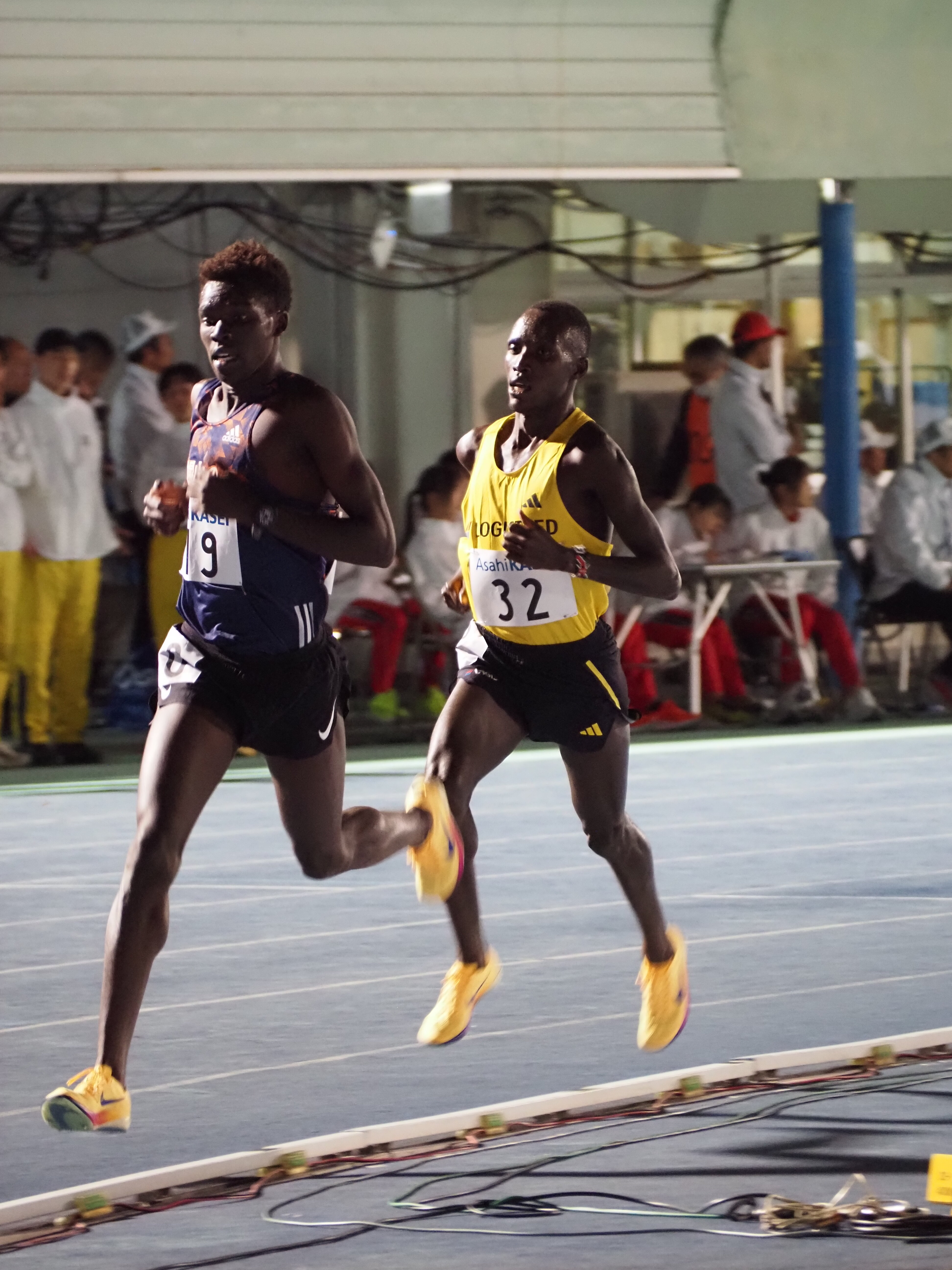 前方で積極的なレースをしたロノ選手