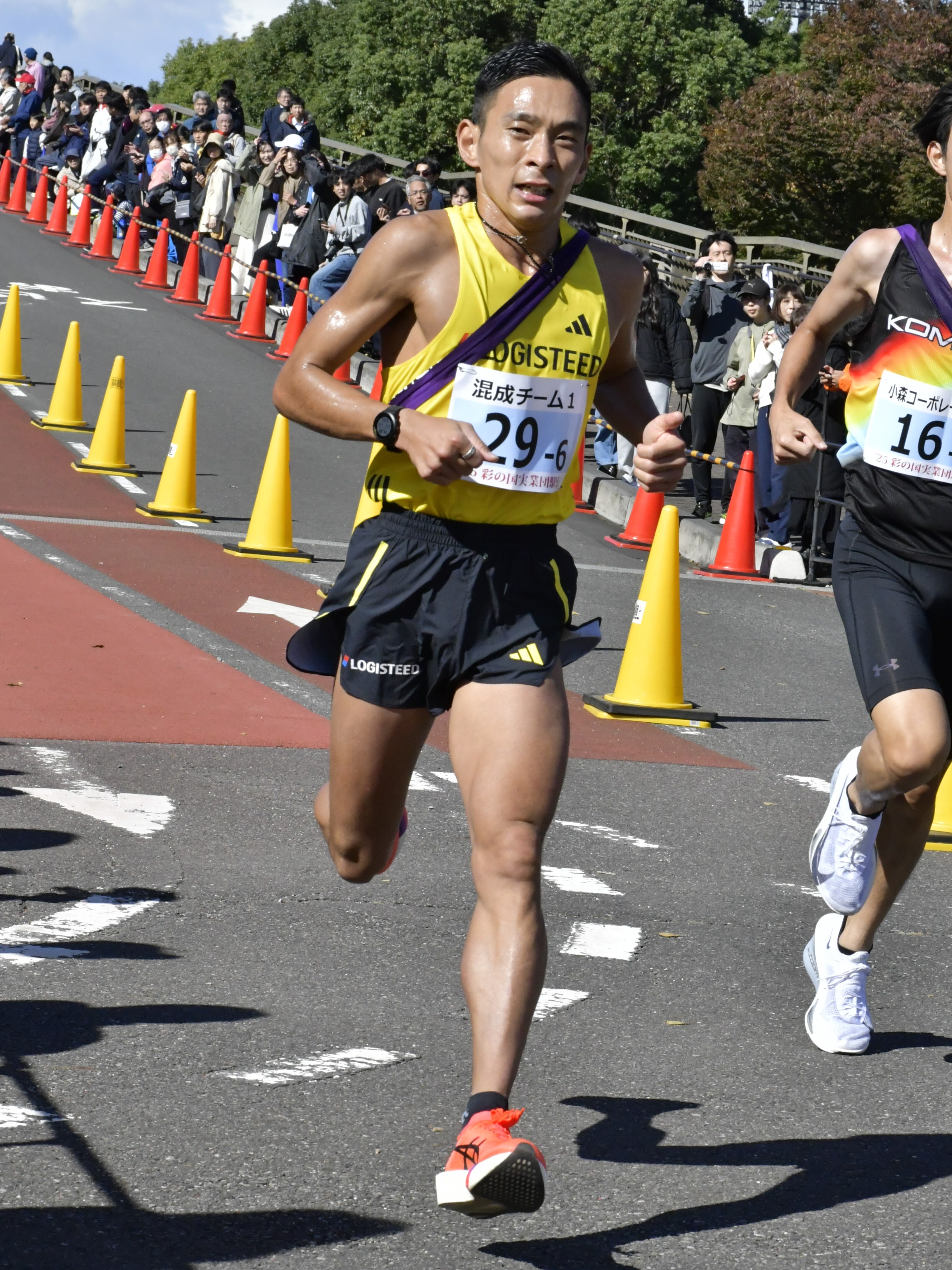 混成チーム6区 市田選手