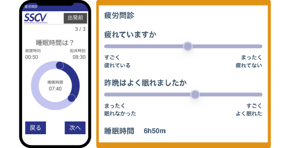 自己申告機能